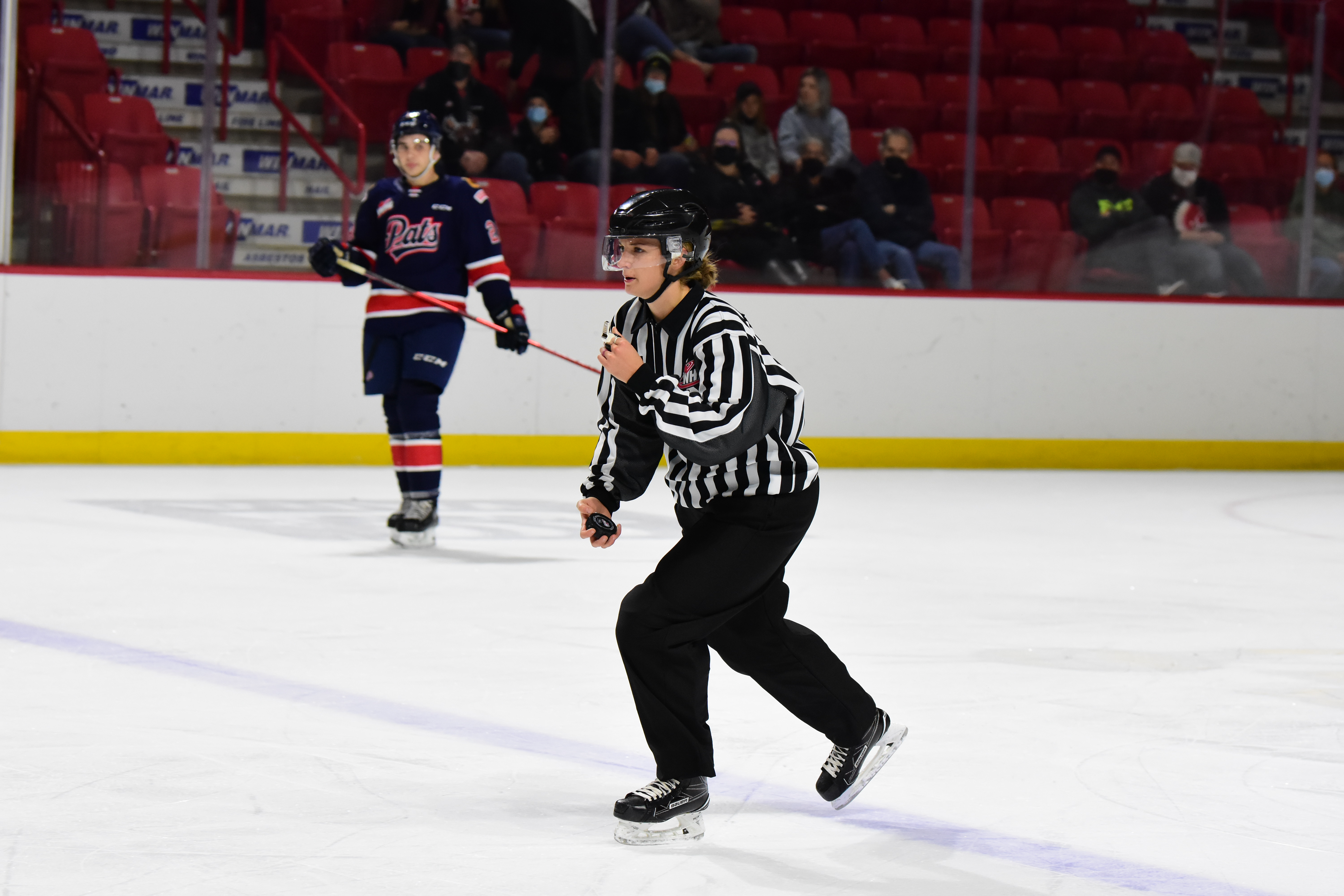 Four Saskatchewan officials will hit the ice in Italy